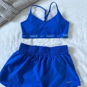Nike Blue Women's Athletic Shorts